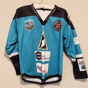 Herrick Teal and Black Hockey Jersey